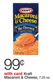Walgreens: Kraft Macaroni and Cheese only 66¢ per box