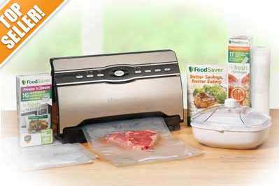 *DONE* FoodSaver V3880 Vacuum Sealer – The Master Chef Kit for $123 Shipped