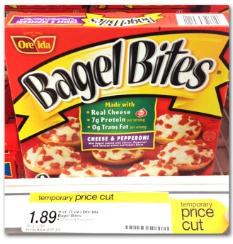 Target: Bagel Bites only $1.22 each