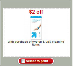 New Up & Up Cleaning Coupon = Great Deals on Cleaning Products at Target