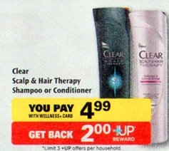 Clear Scalp Shampoo and Conditioner Moneymaker Deal At Rite Aid