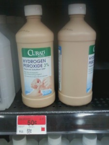 Possibly FREE Curad Hydrogen Peroxide at Walmart