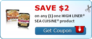 $2 High Liner Sea Cuisine Product Coupon + Store Deals
