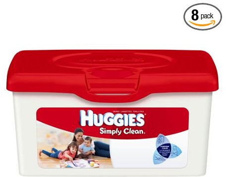 Huggies Simply Clean Fragrance Free Baby Wipes Refill, 600 Count for as low as $7.78 Shipped (Just 1.3¢ per wipe)