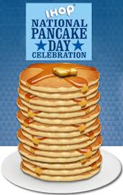 FREE Pancakes at IHOP on February 5th