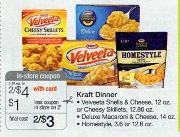 Kraft Dinner Deals at Walgreens Starting 2/17