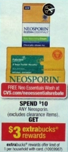 Neosporin Product Deals at CVS Starting 2/24
