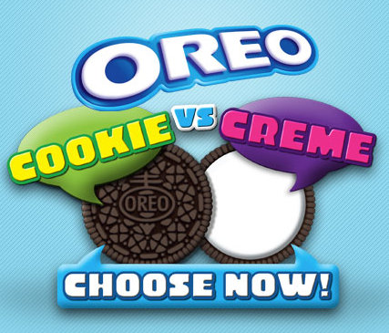 Oreo Cookie vs Cream Game Instant Win Game