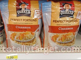 Quaker Printable Coupon Stack = Great Deals on Oatmeal at Target