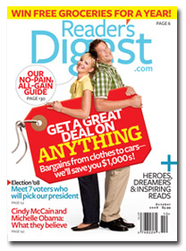 Reader’s Digest Magazine Subscription for $3.99 (33¢ per issue)