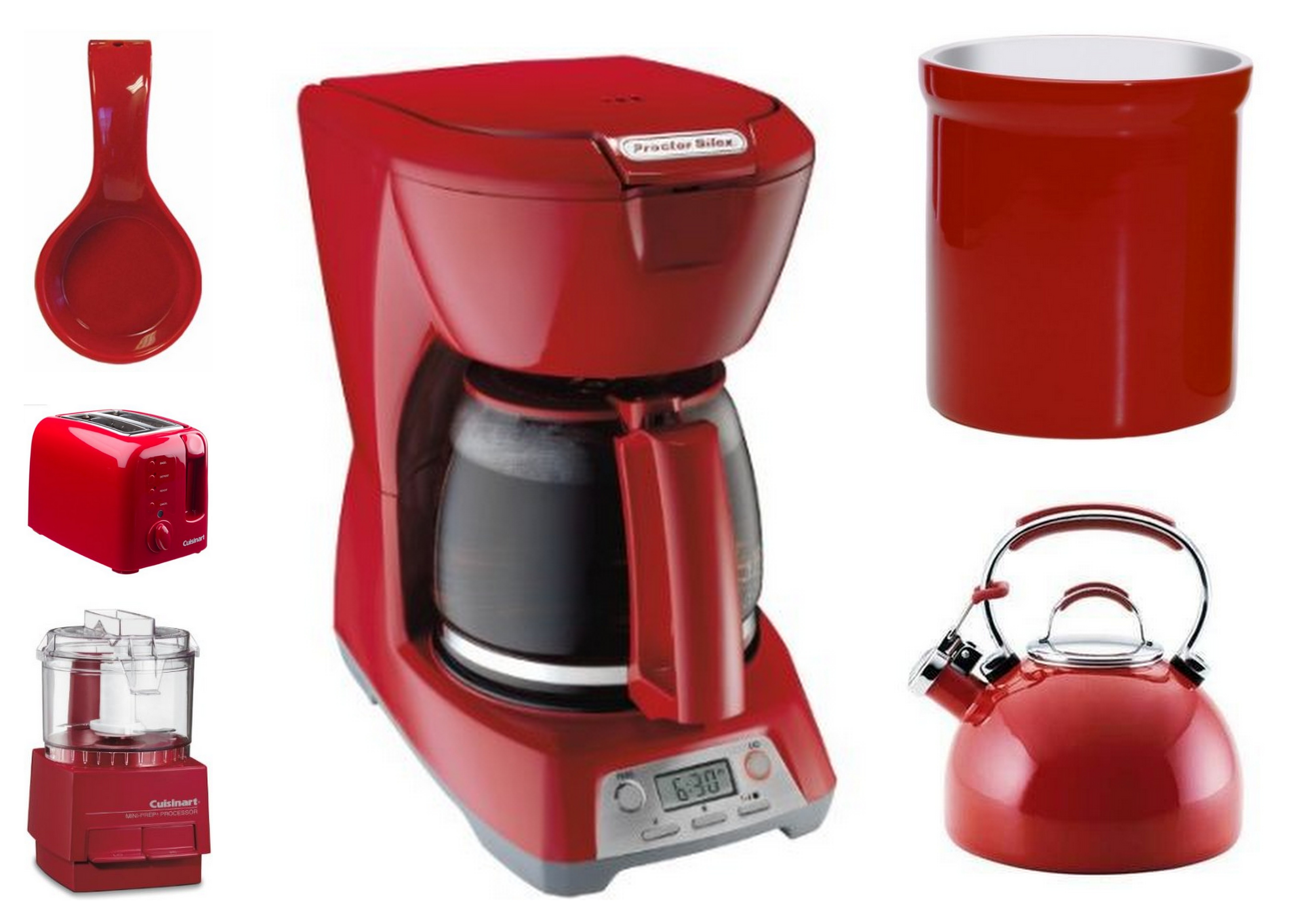 Red Kitchen Appliance and Accessories Sale