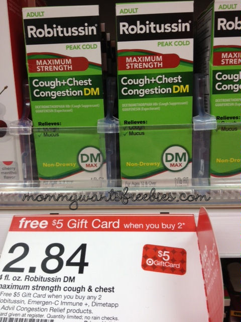 Robitussin Moneymaker at Target