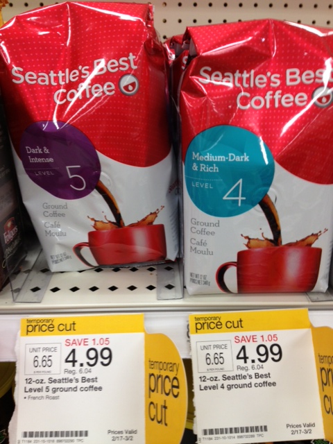 High Value Seattle’s Best Coffee Printable Coupon + Target Deal