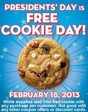 FREE Cookie With Purchase at Subway (today only)