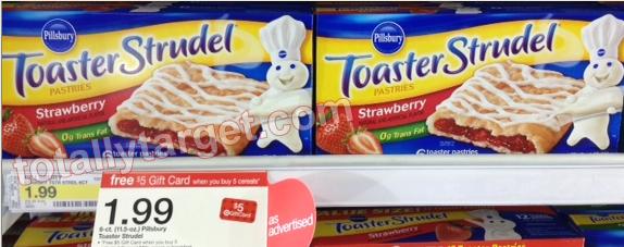General Mills Gift Card Deal | Pillsbury Toaster Strudel Deals at Target