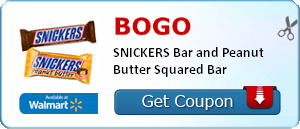New Snickers Chocolate Bars Printable Coupons + Walgreens Deal