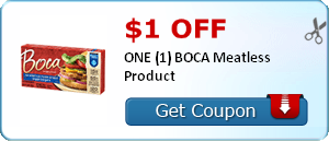 Printable Coupons: Boca Meatless Products, Jergens Body Collection, Curel Foot Therapy and More