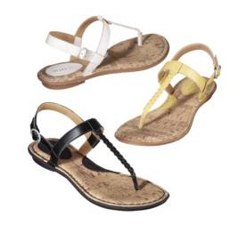 Women’s Merona Elysia Braided Upper Flat Sandal – Assorted Colors for $14 Shipped