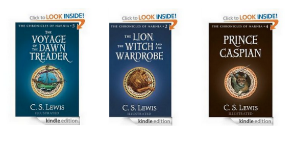 “Chronicles of Narnia” Books on Kindle only $1.99 each