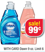 CVS: Dawn Hand Renewal Dish Soap only 49 Cents