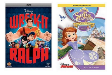 Amazon: $5 OFF Sofia the First: Once Upon a Princess and Wreck-It Ralph