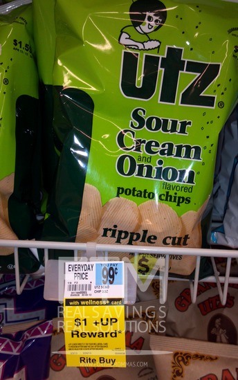 free UTZ chips at rite aid