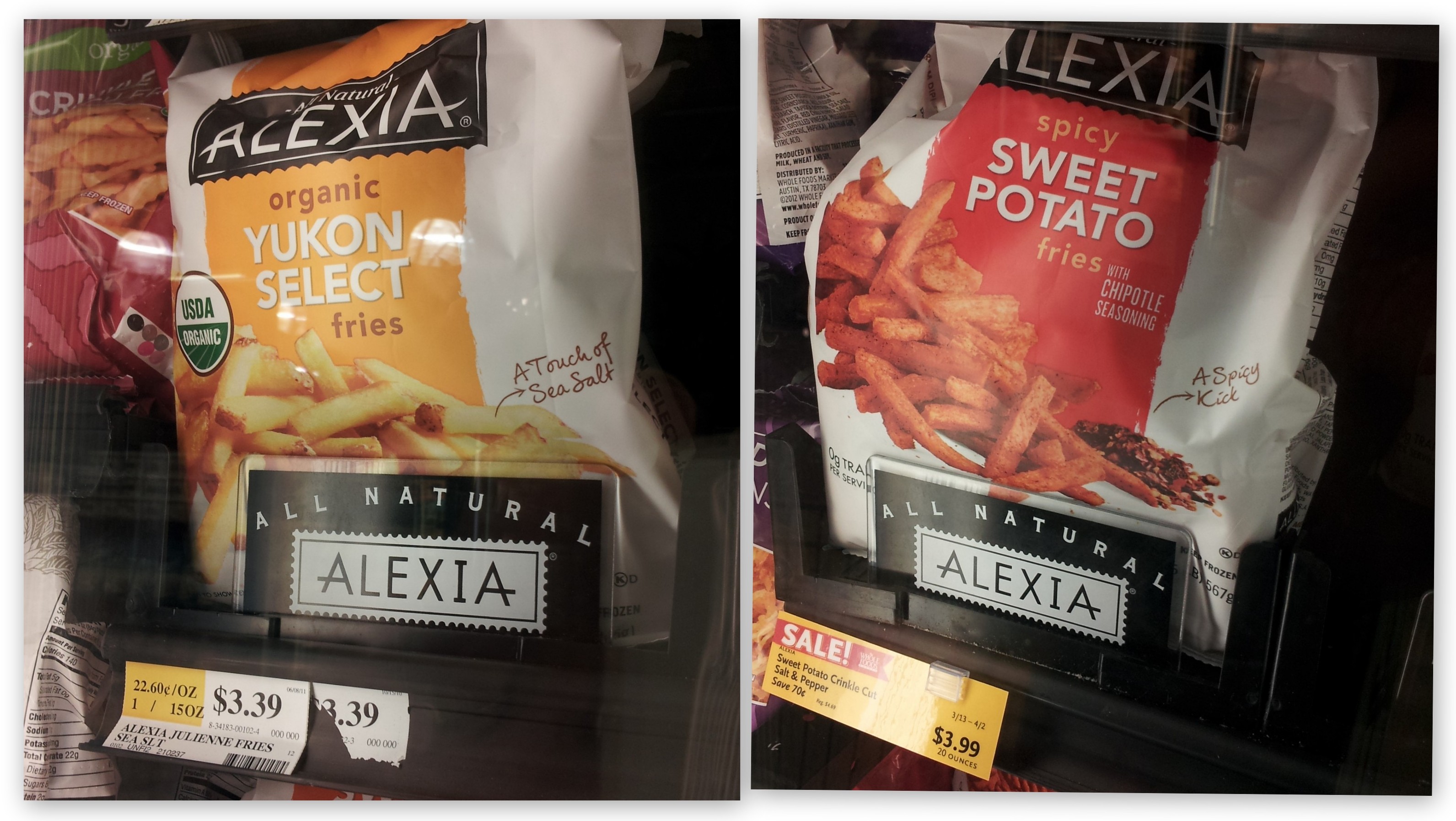 $2.50/1 Alexia Potatoes Printable Coupons + Whole Foods and Target Scenario (as low as free)