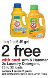 Walgreens: Arm & Hammer Laundry Detergent  As Low As $1.41 Per Bottle