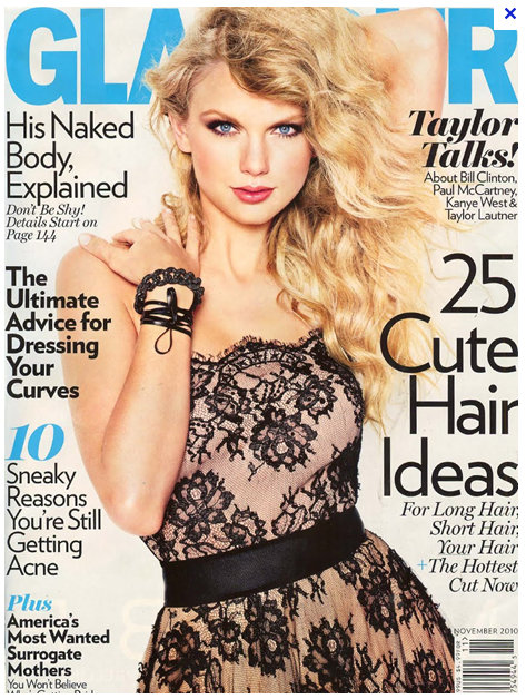 Glamour Magazine Subscription for $4.99 (42¢ per issue)