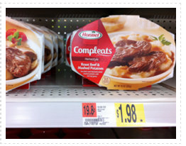 Hormel Compleats Coupon Plus Walmart Scenario