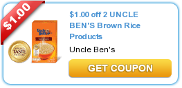 New Uncle Ben’s Rice Printable Coupon Makes it just 50 cents at Walmart