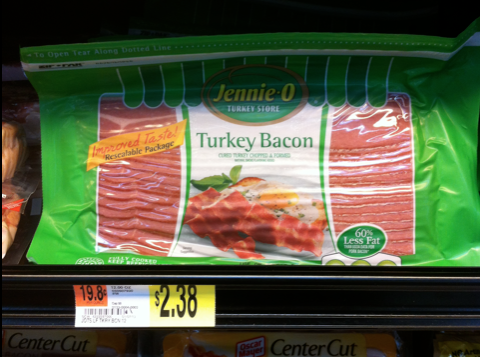 Jennie-O Turkey Bacon Printable Coupon + Walmart Scenario