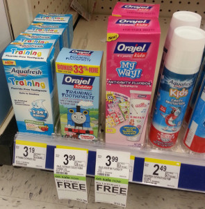 Orajel Kid’s Toothpaste Only $1.00 at Walgreens