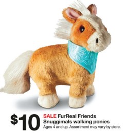 Furreal Friends Walkin Ponies only $7 at Target (reg $14.99)  – TODAY ONLY