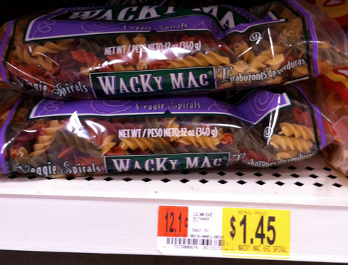 Wacky Mac Printable Coupon = 98¢ at Walmart