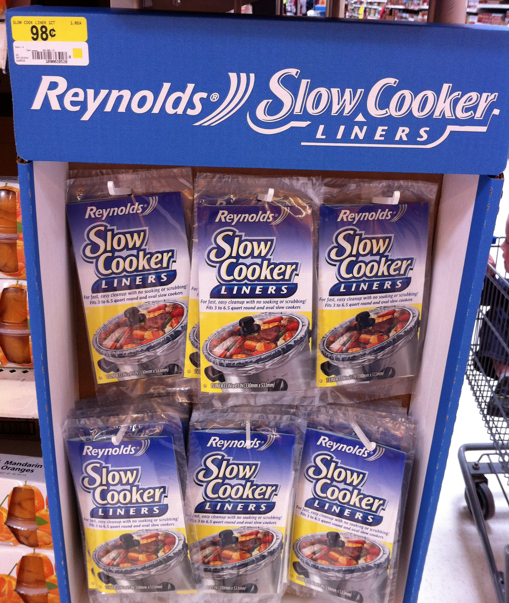 Reynolds Slow Cooker Liners Just $0.48 at Walmart