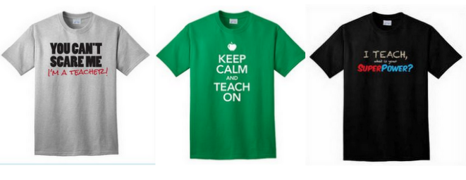 Teacher Appreciation Tees for $8 Shipped