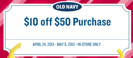 old navy coupons
