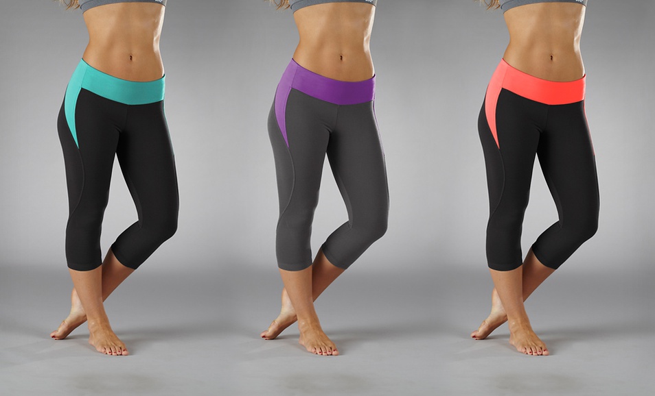 Marika Tek Solstice Lightning Capri Leggings for $17.99 Shipped