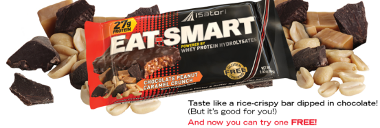 FREE iSatori Eat Smart Bar at GNC Or Vitamin Shoppe