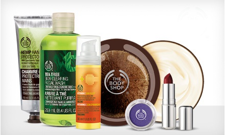 Groupon: $20 Voucher to The Body Shop for $10