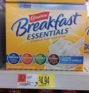 New High Value Carnation Breakfast Printable Coupon + Walmart Deal