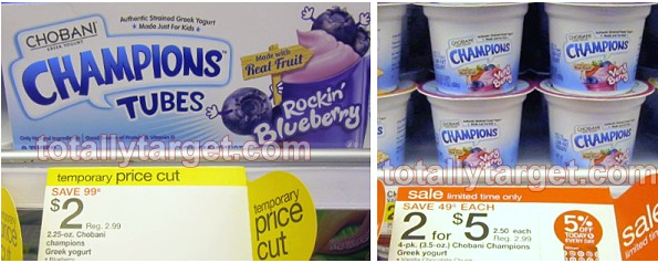 New Chobani Printable Coupons = Great Deals on Greek Yogurt at Target