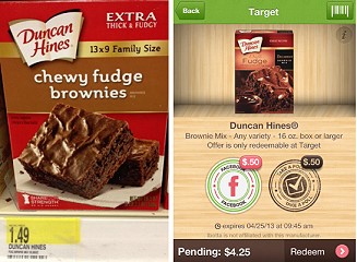 Duncan Hines Family Size Brownie Mix For As Low As 14¢ at Target