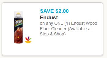 New $2 Off Endust Printable Coupons