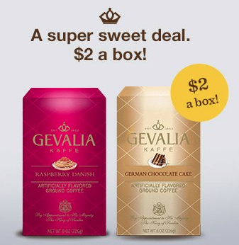 Gevalia Raspberry Danish or German Chocolate Cake Coffee As Low As $2.70 Shipped