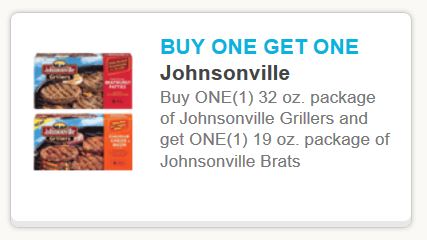 Printable Coupons: BOGO FREE Johnsonville, Rembrandt, Wisk, Hefty Zoo Pals and More