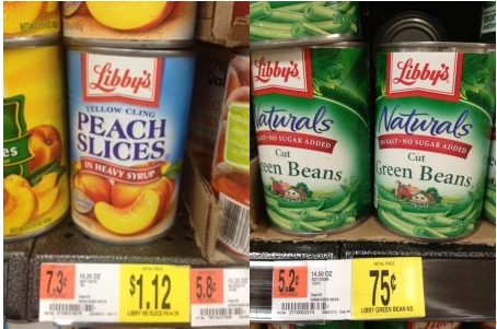 Libby’s Fruit and Vegetables Printable Coupons + Walmart Deal
