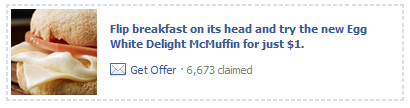 New Egg White Delight McMuffin for just $1 With Coupon
