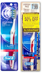 Oral-B White Battery Toothbrush for $1.99 at Rite Aid